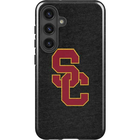 University of Southern California USC Grey Logo Galaxy S25 Impact Case